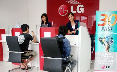 Trung tâm bảo hành LG tại Hà Nội
