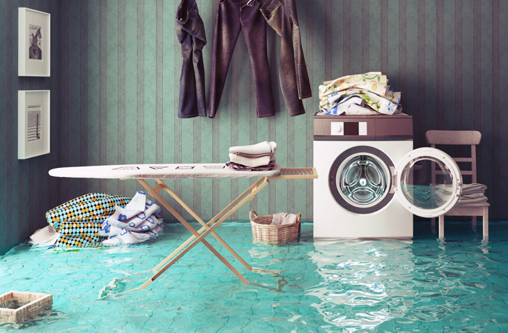Cách khắc phục khi máy giặt bị ngập nước khi trời mưa