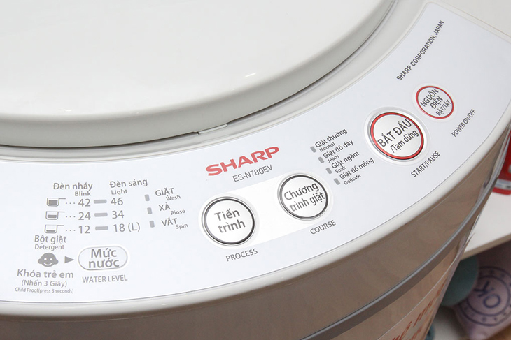 Lỗi E3 máy giặt Sharp